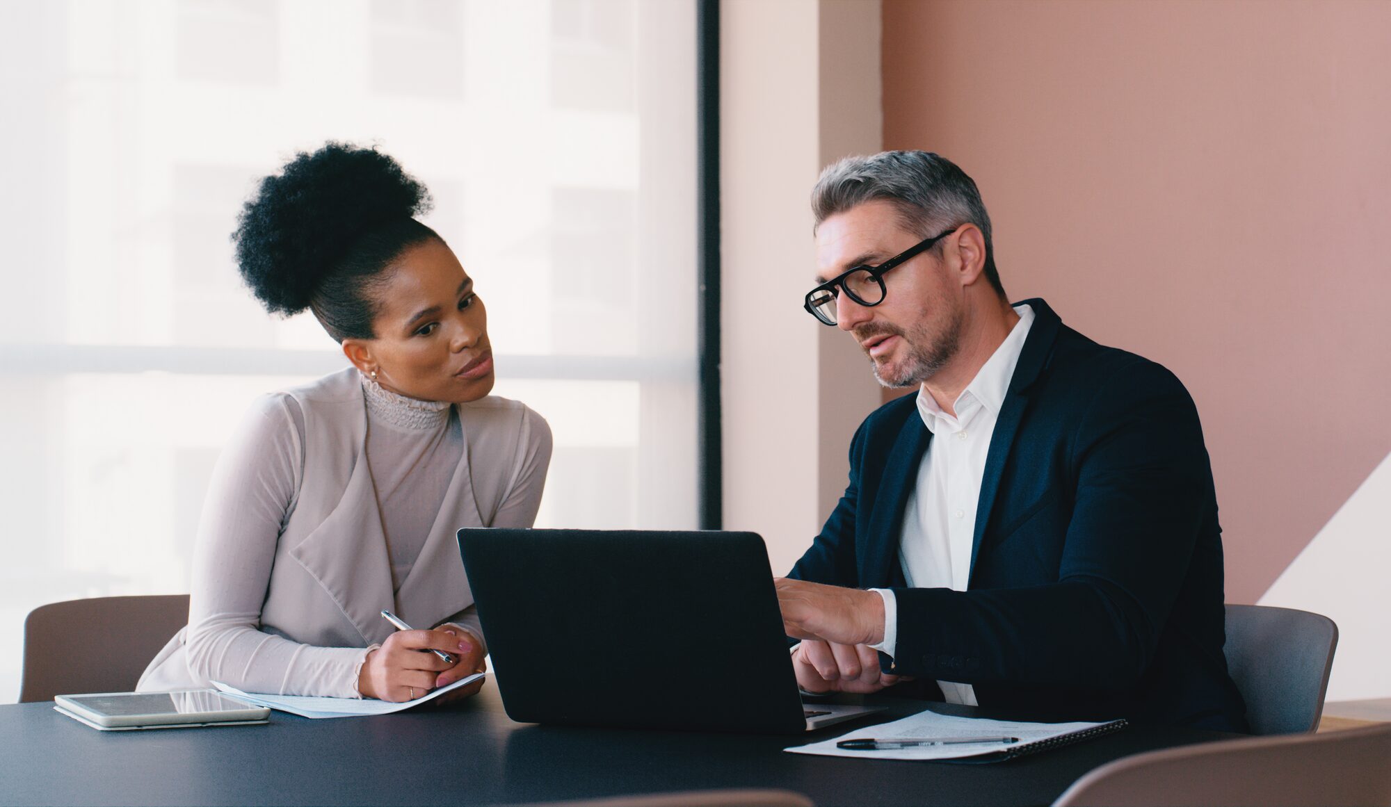Executive coaching session
