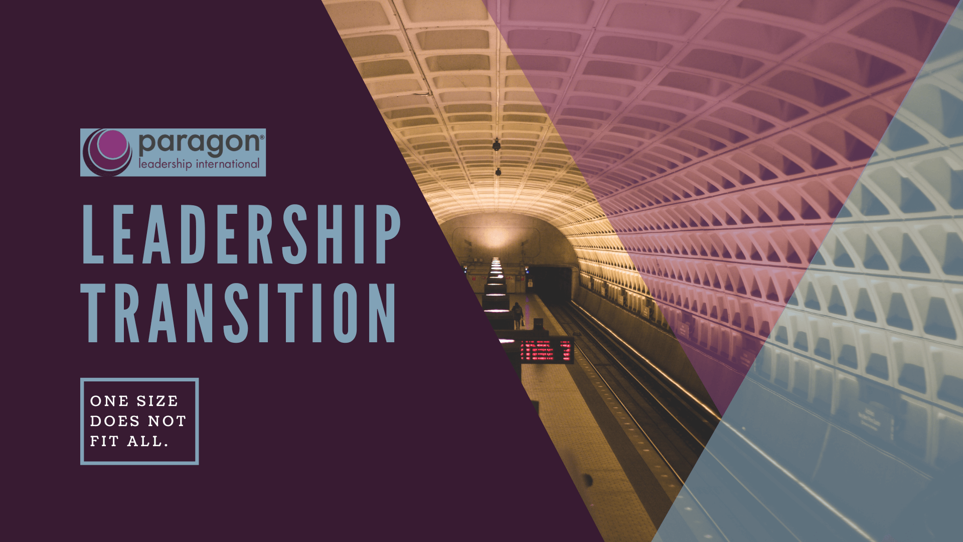 Leadership Transition… One size does not fit all.